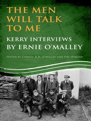 cover image of The Men Will Talk to Me (Ernie O'Malley series Kerry)
